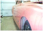 A profile of the passenger side of the car